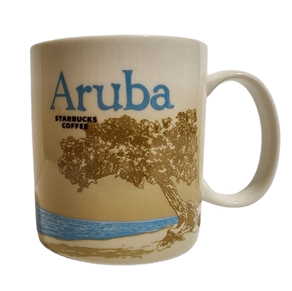 Starbucks Aruba Mug Pre Owned Condition 16oz